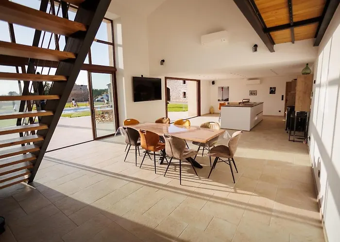 Villa Magnifique Longére Charentaise Pmr Piscine Sauna La Vallee (Charente-Maritime)